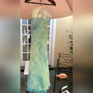 Tom and Linda Platt Strapless Dress